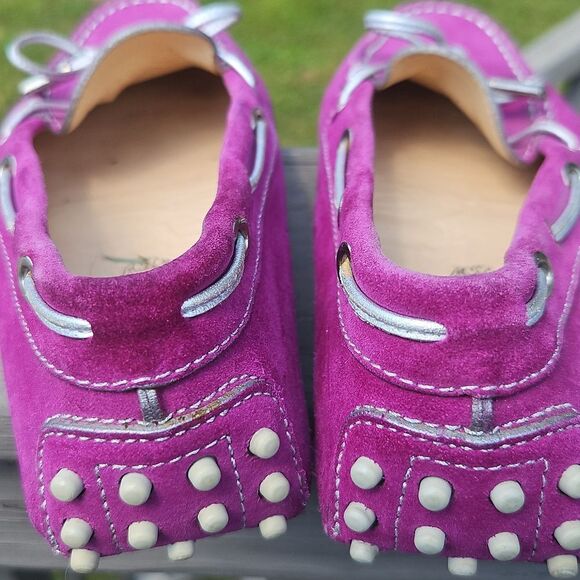 Tod's Suede Slip-On Loafers Size 37 (US 7) - Picture 4 of 6